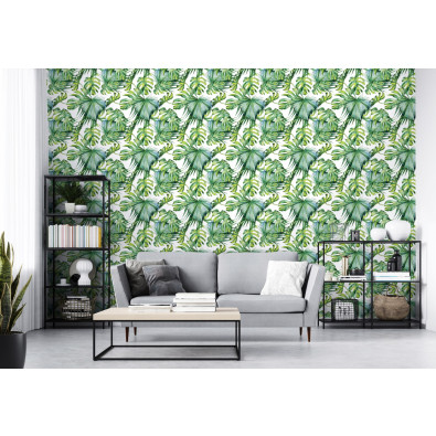 Papier peint feuilles de monstera pour mur papiers peints muraux