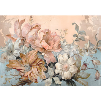14667 - nature, fleurs pastel, fleuriste