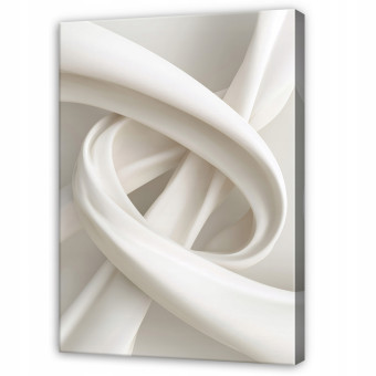 Tableau abstrait en 3D, couleur beige, pour chambre à coucher ou salon, sur toile, 60 x 40 cm