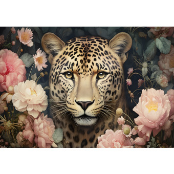 15009 - fleurs de jaguar