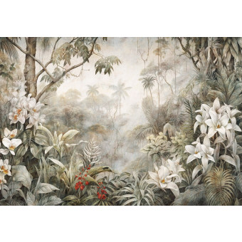 15025 - Nature feuilles jungle exotique