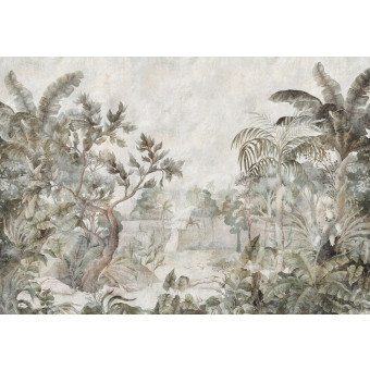 15095 - Nature feuilles jungle exotique