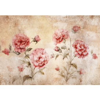 15140 - fleurs œillets structure
