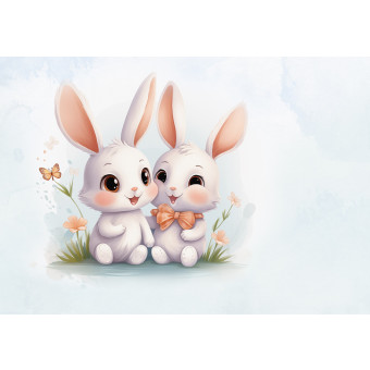 15216 - pour les enfants, des lapins joyeux