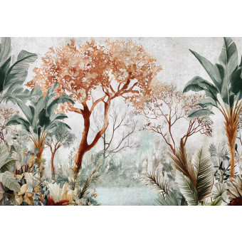 15323 - feuilles jungle texturées