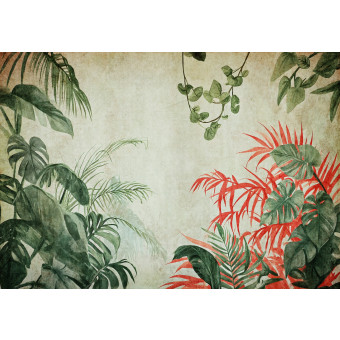 15324 - Feuilles jungle structure
