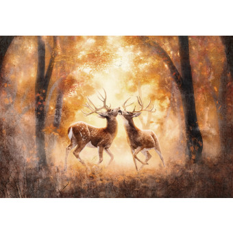 15350 - nature, forêt, cerf