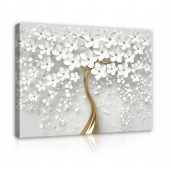 Tableau pour salon, abstraction, toile 100x70