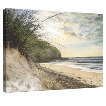 Tableau sur toile mur mer plage nature pour chambre à coucher salon cuisine 120x80
