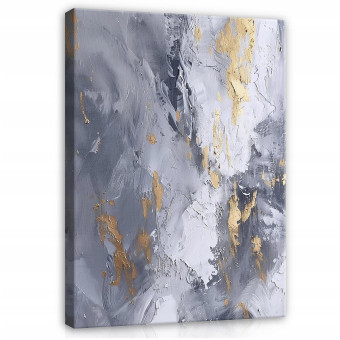 Tableau marbre or abstraction sur toile murale pour chambre à coucher salon 120x80