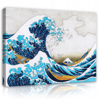 Tableau « Grande vague à Kangaroo Bay » sur toile pour la chambre à coucher ou le salon, 40 x 30