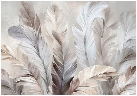 Papier peint photo abstrait boho pour la chambre &agrave; coucher ou le salon 400x280