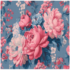 Papier peint photo fleurs abstraction rétro chambre salon papier peint intissé 400x280