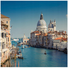 Papier peint photo ville de Venise bâtiments chambre à coucher salon papier peint intissé 400x280