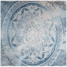 Papier peint mandala abstrait pour chambre à coucher ou salon, papier peint intissé 300x210