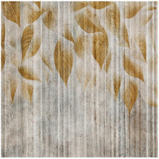 Papier peint photo feuilles sur béton beige bohème pour chambre à coucher salon papier peint 250x175