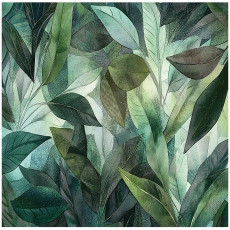 Papier peint photo feuilles nature jungle chambre salon papier peint intissé 300x210