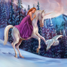 11682 - La princesse sur la licorne