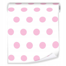 Papier peint à pois pour enfants papiers peints muraux