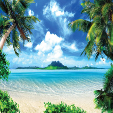 14604 - nature, plage, océan, ciel