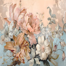14667 - nature, fleurs pastel, fleuriste