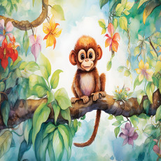 15015 - pour les enfants : singe