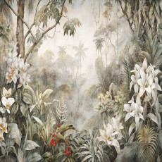 15025 - Nature feuilles jungle exotique