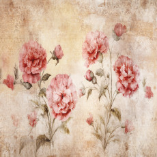 15140 - fleurs œillets structure