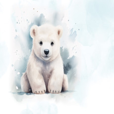 15217 - petit ours polaire pour enfants