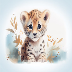 15225 - petit lion pour enfants