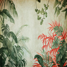 15324 - Feuilles jungle structure