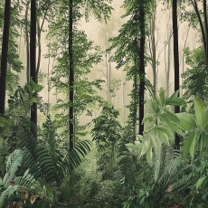 Papier peint photo forêt arbres nature chambre salon papier peint intissé