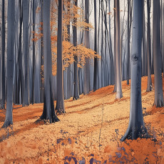 Papier peint photo forêt arbre nature chambre salon papier peint intissé