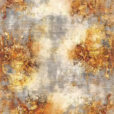 Papier peint abstrait effet béton doré pour chambre ou salon, papier peint intissé 150 x 105