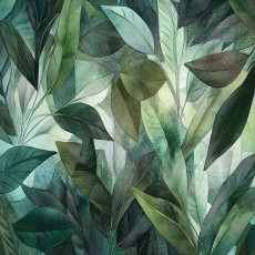 Papier peint photo feuilles nature jungle chambre salon papier peint intissé
