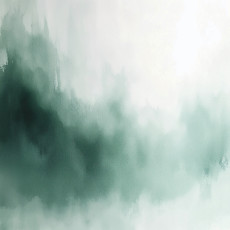 Papier peint abstrait vert pour chambre à coucher ou salon, papier peint intissé, 150 x 105