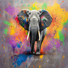 Papier peint pour enfants Éléphant animaux papier peint pour chambre d'enfant