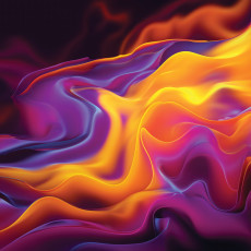 Papier peint abstrait 3D « Vague » pour chambre ou salon, papier peint intissé, 150 x 105 cm