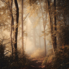Papier peint forêt arbres nature chambre salon papier peint intissé