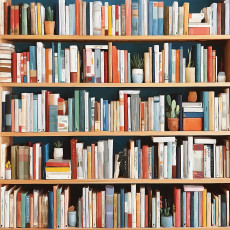 Papier peint bibliothèque livres chambre salon papier peint intissé