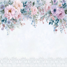 Papier peint « Fleurs suspendues » pour chambre ou salon, papier peint intissé, 150 x 105
