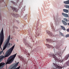 Papier peint feuilles de fougère nature chambre salon papier peint intissé