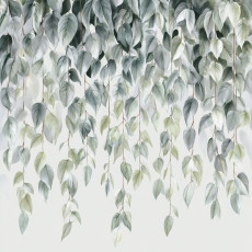 Papier peint photo feuilles suspendues nature chambre salon papier peint intissé