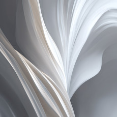 Papier peint abstrait gris « vagues » pour chambre ou salon, papier peint intissé 150 x 105