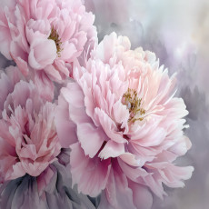 Papier peint fleurs pivoines bohème chambre salon papier peint intissé
