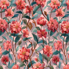 Papier peint photo abstrait avec des fleurs, pour chambre à coucher ou salon, papier peint intissé, 150 x 105 cm