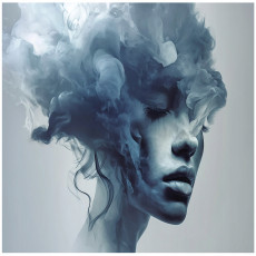 Papier peint femme visage art pour chambre à coucher salon papier peint intissé 150x105