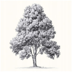 Papier peint arbre gris beige nature pour mur chambre salon 350x250