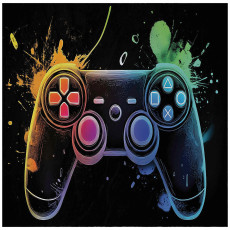 Papier peint pour garçon enfant gaming papier peint Jeunesse graffiti 150x105