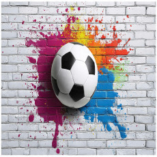 Papier peint pour enfants garçon football papier peint pour chambre d'enfant 350x250